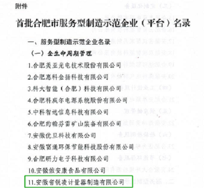 合肥市服務型制造示范企業(yè).png